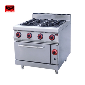 Gas Range With 4-Burner & Oven