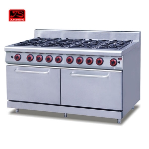 Gas Range 8-Burner&Oven